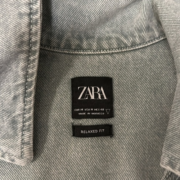 Zara Denim Shirt - Picture 3 of 4
